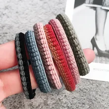 1 шт. веревка для волос для девочек, базовая двухцветная градиентная высокоэластичные бесшовные резиновые ленты, супер Натяжная мягкая резинка для волос G0409