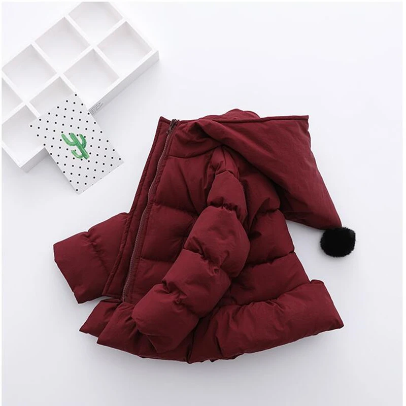 

baby jacket winter jacket for girls coat red hooded worm fashion kids parkas children clothing boutiques