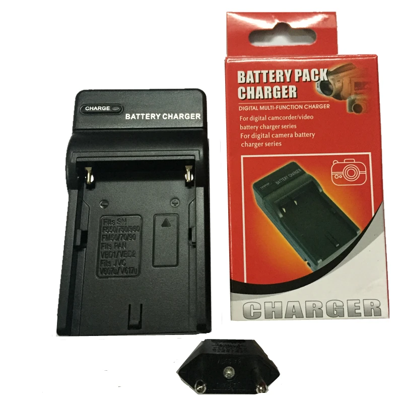

For Sony NP-F970 F960 F550 F750 FM50 FM55H Lithium batteries charger For Panasonic VBD1 VBD2 battery charger For JVC V607U V617