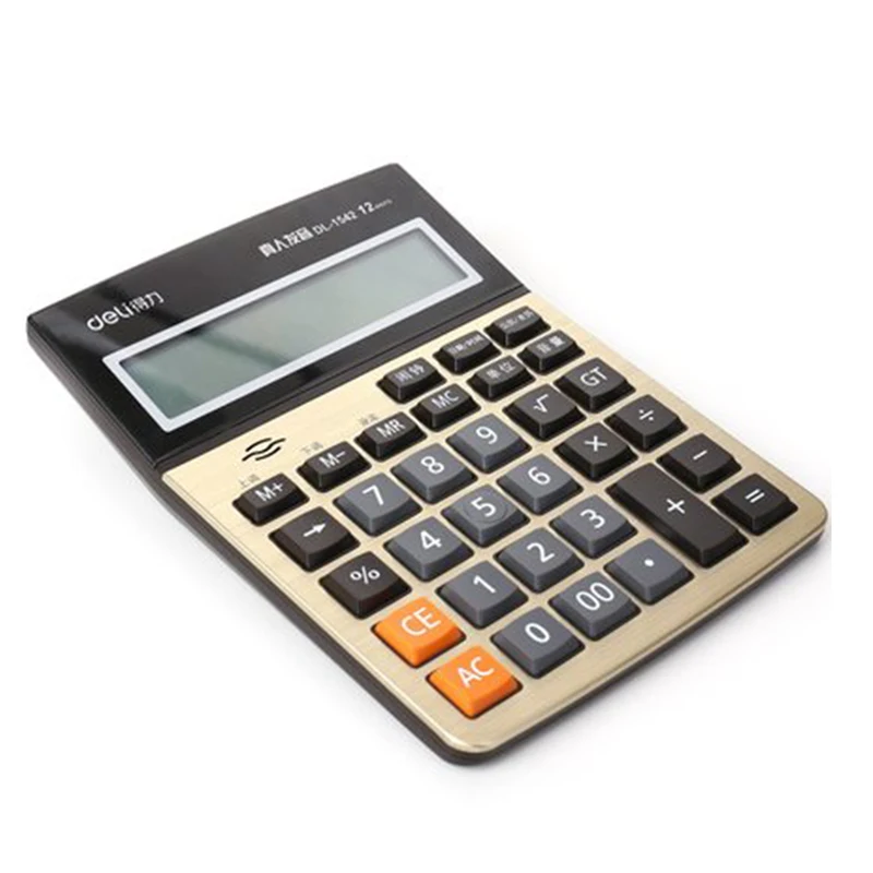 ديلي القرطاسية 12 الرقمية صوت حاسبة 1541A الإنسان صوت مكتب سطح المكتب حاسبة