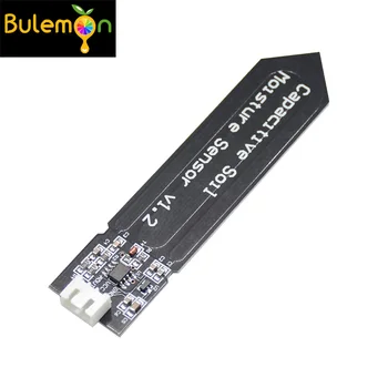 

3pcs/lot Capacitive Soil Moisture Sensor Module Wide Voltage Wire 3.3~5.5V Corrosion Resistant W/ Gravity for Arduino