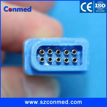 Spacelabs V3 ,10PIN Male One Piece Reusable Neonate Silicon Wrap Sp02 probe oxygen Sensor1