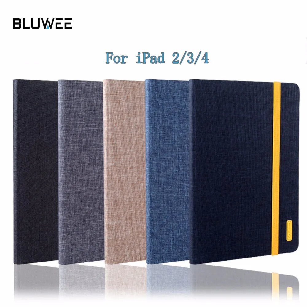 Чехол для Apple iPad2/3/4 высококачественный защитный чехол планшета из ТПУ и ткани
