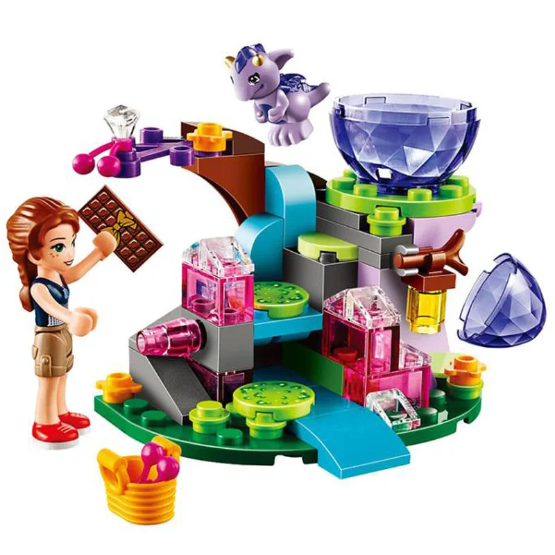 

Bela 10499 Elves Emily Jones And the Baby Wind Dragon Building Blocks Toys for Girl Gift Compatible With Bela Elves 41171
