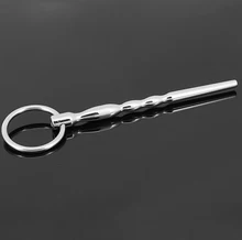 Edelstahl harnröhrenbougie sexspielzeug für männer, harnröhren-plug, male sounding dilatator, penis plug F-04