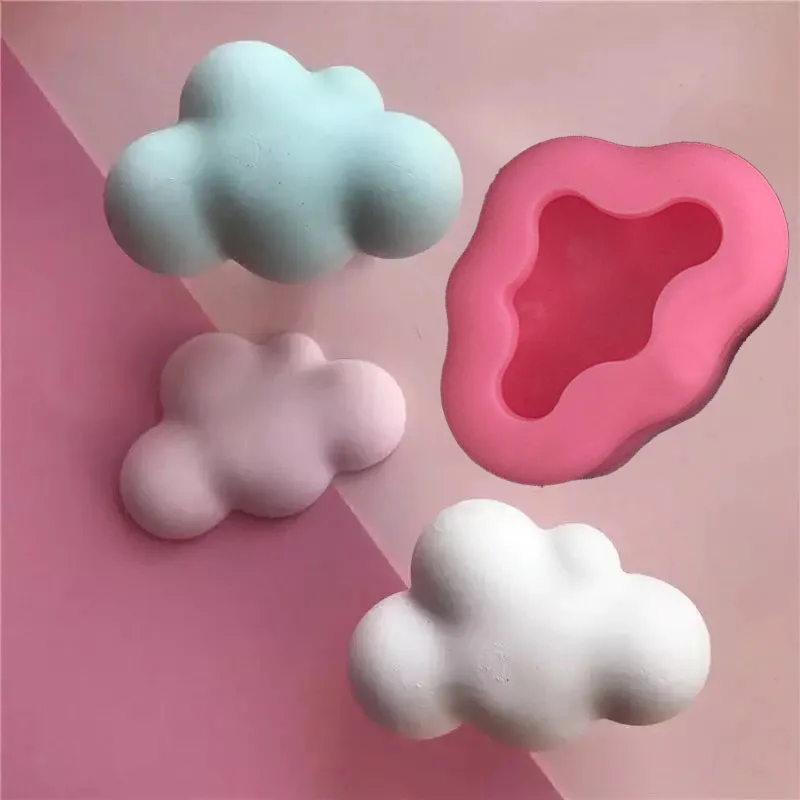 Minsunbak новое Облако 3D помадка силиконовая форма DIY Инструменты для украшения торта