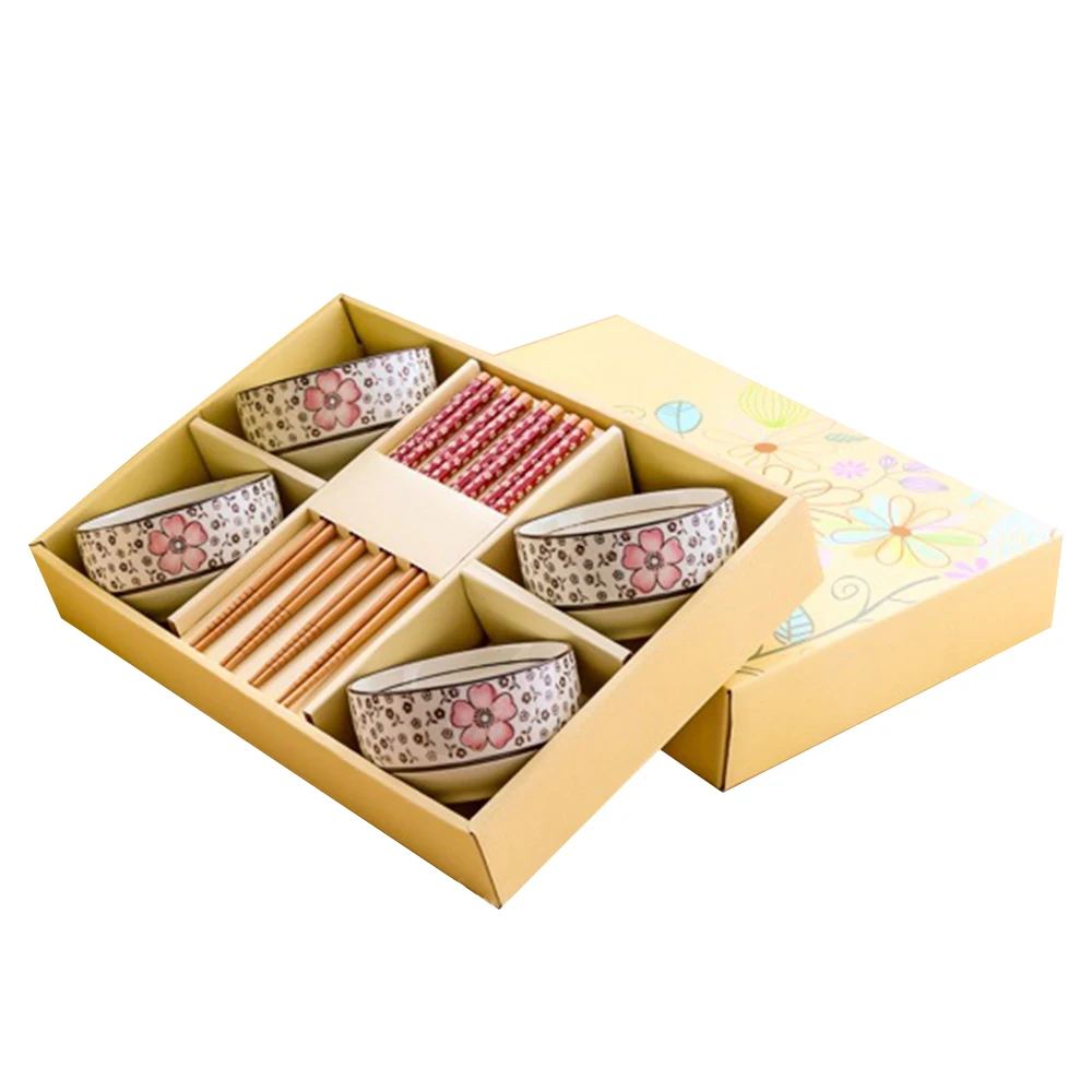 

Chinese style and Dinnerware Sets Japanese set Ceramics Sushi Saucer Set , tableware Set, in Delicate Gift Box Three Color