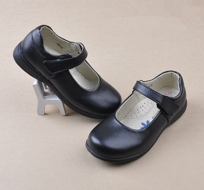 girls shoes Children Girl Student Shoes School Black Leather Shoes Girls Fashion Princess Shoes Kids Classic Glowing Uniforms Sinlge Shoes slippers for boy
