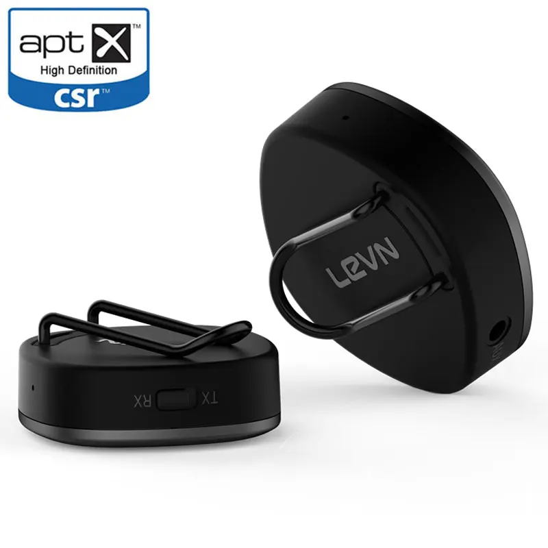  Bluetooth 5,0 приемник передатчик aptX HD беспроводной адаптер с Bluetooth CSR BC8675 чип aptX низкой задержкой Съемный зажим LEVN 