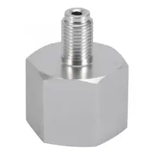 Газированная вода Давление измерительный адаптер Co2 адаптер мини Регулятор Homebrew пиво Стандартный кег 6ACME-6G до 3/8-24UNF