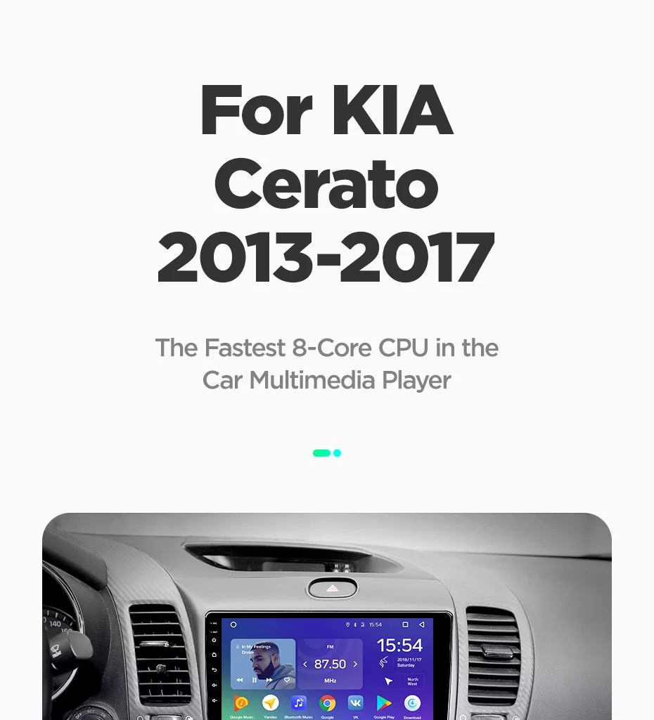 Flash Deal TEYES SPRO For  Kia Cerato 3 YD 2013-2017 Car Radio Multimedia Video Player Navigation GPS Android 8.1 No 2din 2 din dvd 4