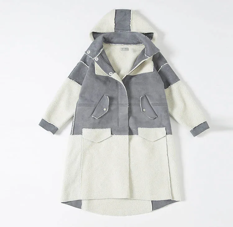 suede leather coat grey 11