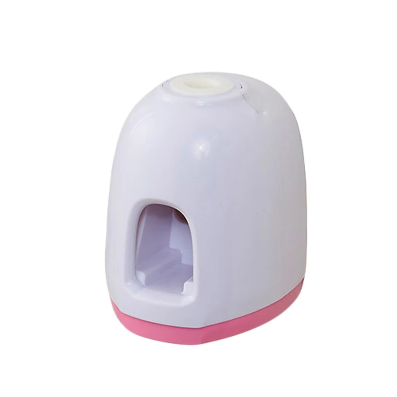 BAISPO креативное автоматическое выдавливание зубной пасты из тюбика аксессуары для ванной комнаты Набор настенное крепление держатель зубной пасты прибор-дозатор гаджеты для дома - Цвет: Pink