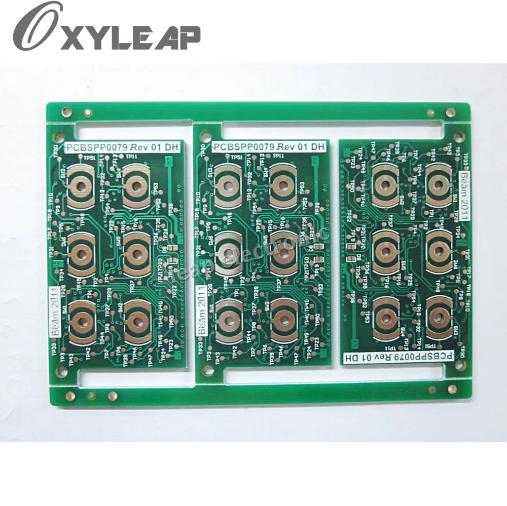 double side prototype pcb,rigid pcb prototype board,2 layer circuit