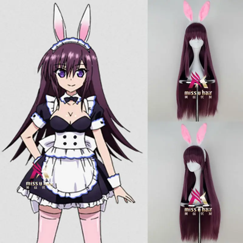absolute duo rito tsukimi s 34 quot anime wig with plush bunny ears absolute duo rito tsukimi s 34 quot anime wig with plush bunny ears