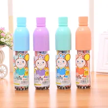 Дрейф бутылки мыть мелки есть 12 18 24 цвета мыть живопись костюм детей живопись студенческие ручки канцелярские принадлежности