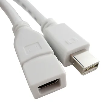 

Xiwai 1.8m Mini DisplayPort DP Male to Mini DP DisplayPort Female Extension Cable iMac & LED Cinema Display