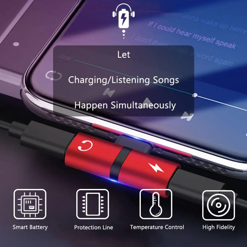 Мобильный телефон 2 в 1 сплиттер для Lightning Аудио зарядки адаптер для iPhone 7 8 Plus/X наушников сплиттер адаптер конвертер