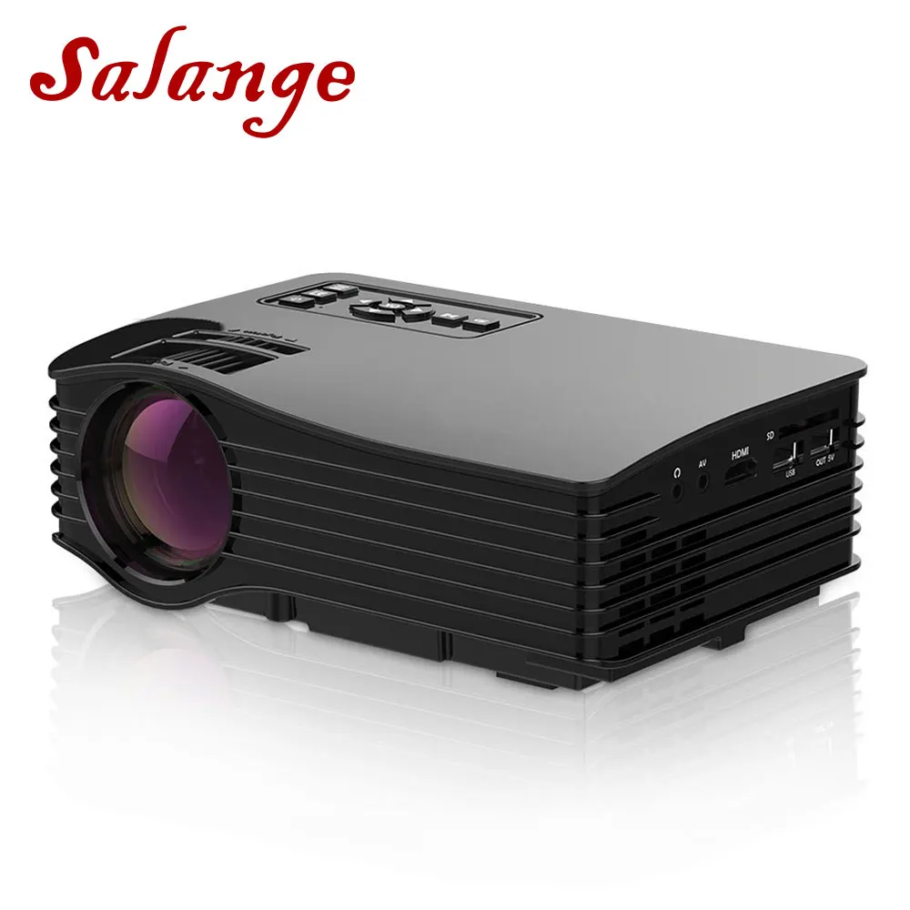 

Salange UC36 Plus Wifi Projector Full Color Smart LED Proyector 1200 Lumens Home Theater HDMI AV SD USB Micro USB Beamer