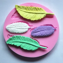 Special Price DIY foliage silica gel candy mould Chocolate cake decoration plaster clay decorating leaf silicone mold