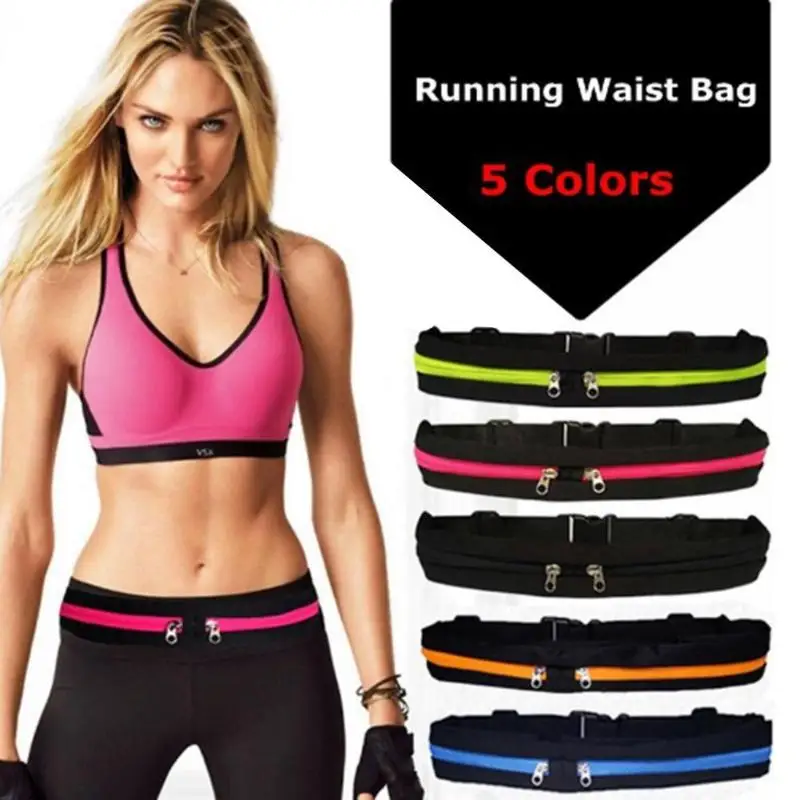 Waterproof Elastic Running Jogging Waist Bags Pocket Adjustable Outdoor Phone Money Anti-theft Pack Belt Sports Fanny Pack Waterproof Elastic Running Jogging Waist Bags Pocket Adjustable Outdoor Phone Money Anti-theft Pack Belt Sports Fanny Pack