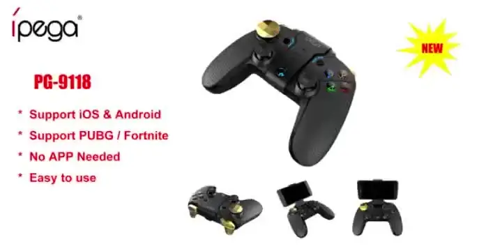 Золотой солдат беспроводной Bluetooth игровой контроллер мобильный геймпад для Android/iSO/планшета/ПК