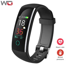 WQ C20 Smart Сердечного ритма крови Давление монитор Фитнес трекер умный Браслет Цвет Дисплей 30 м Водонепроницаемый Фитнес трекер
