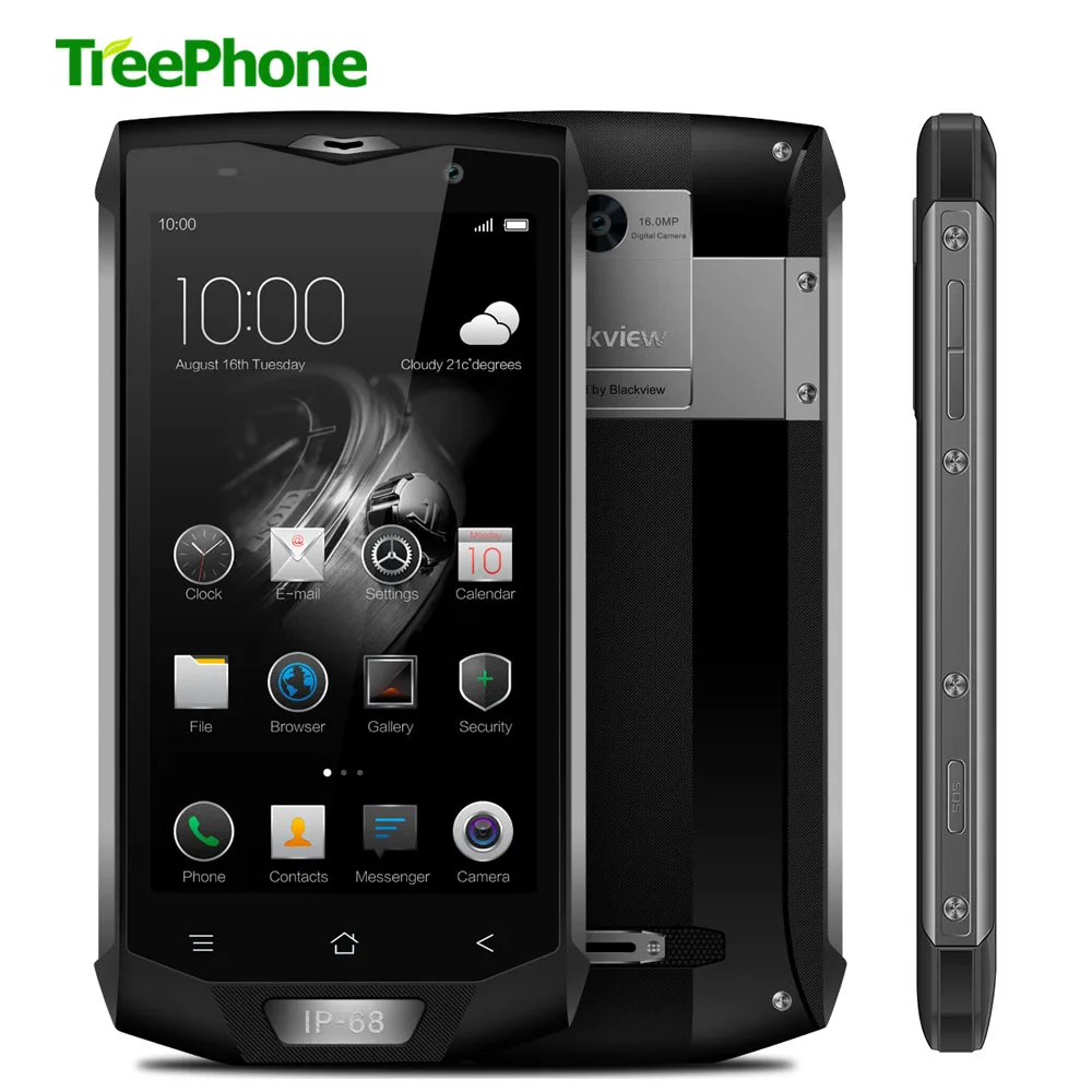Blackview BV8000 Pro мобильный телефон с защитой от влаги IP68 5 0 &quotFHD MT6757V Octa Core Android 7 сотовый