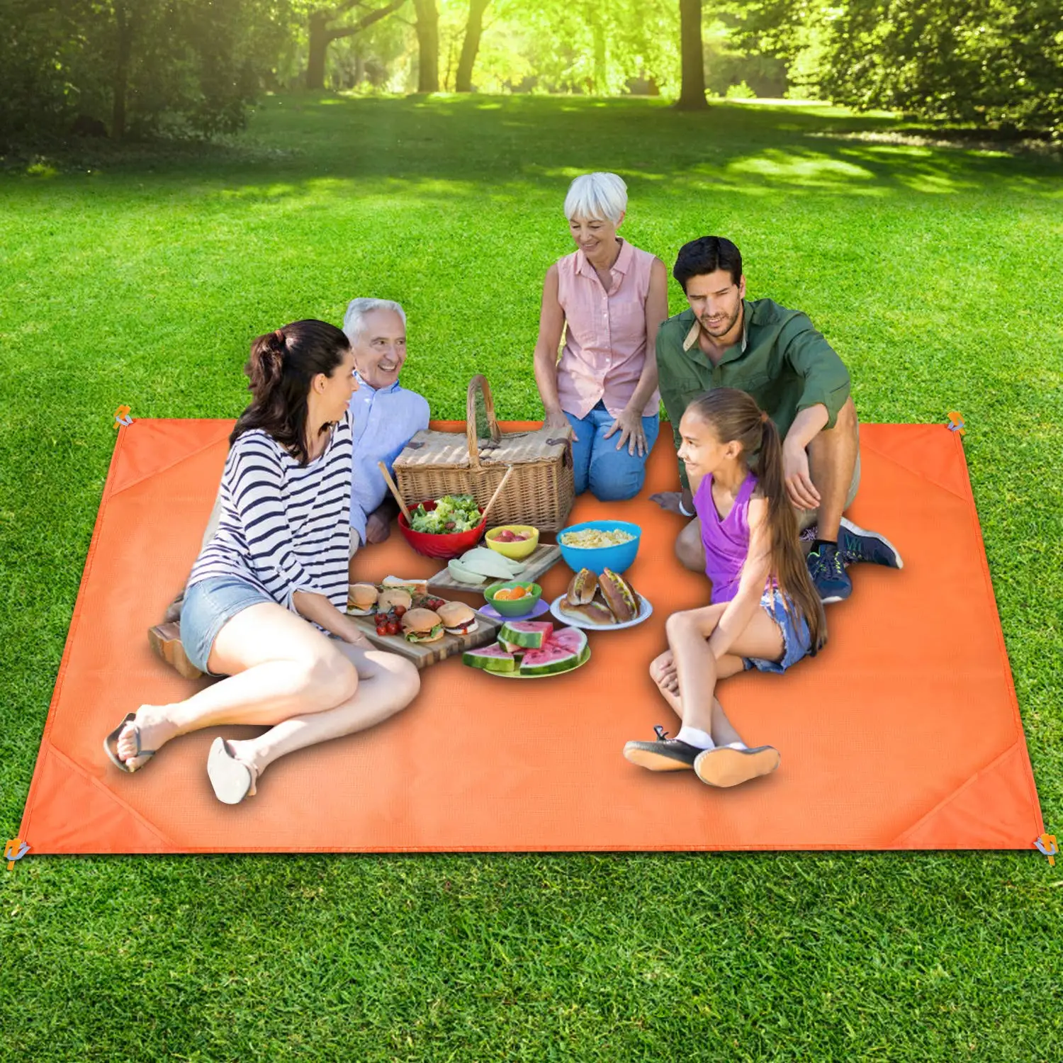 

Waterproof Beach Blanket Outdoor Portable Picnic Mat Mattress Outdoor Camping Picnic Mat blanket Camping Ground Mat