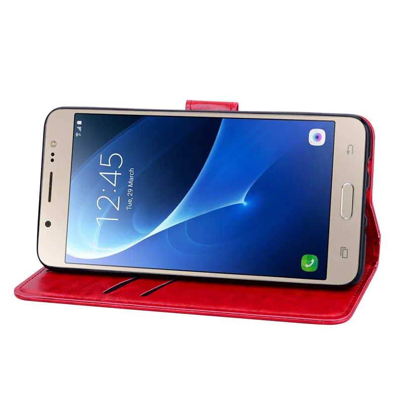 Для Funda samsung Galaxy J5 чехол J510 J510F чехол силиконовый кошелек кожаный флип-чехол для телефона для Coque samsung J5 чехол