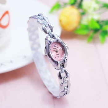 

2019 cyd new seller women girls fashion Hand catenary simple watches girls ladies quartz dress bracelet watches relogio feminino