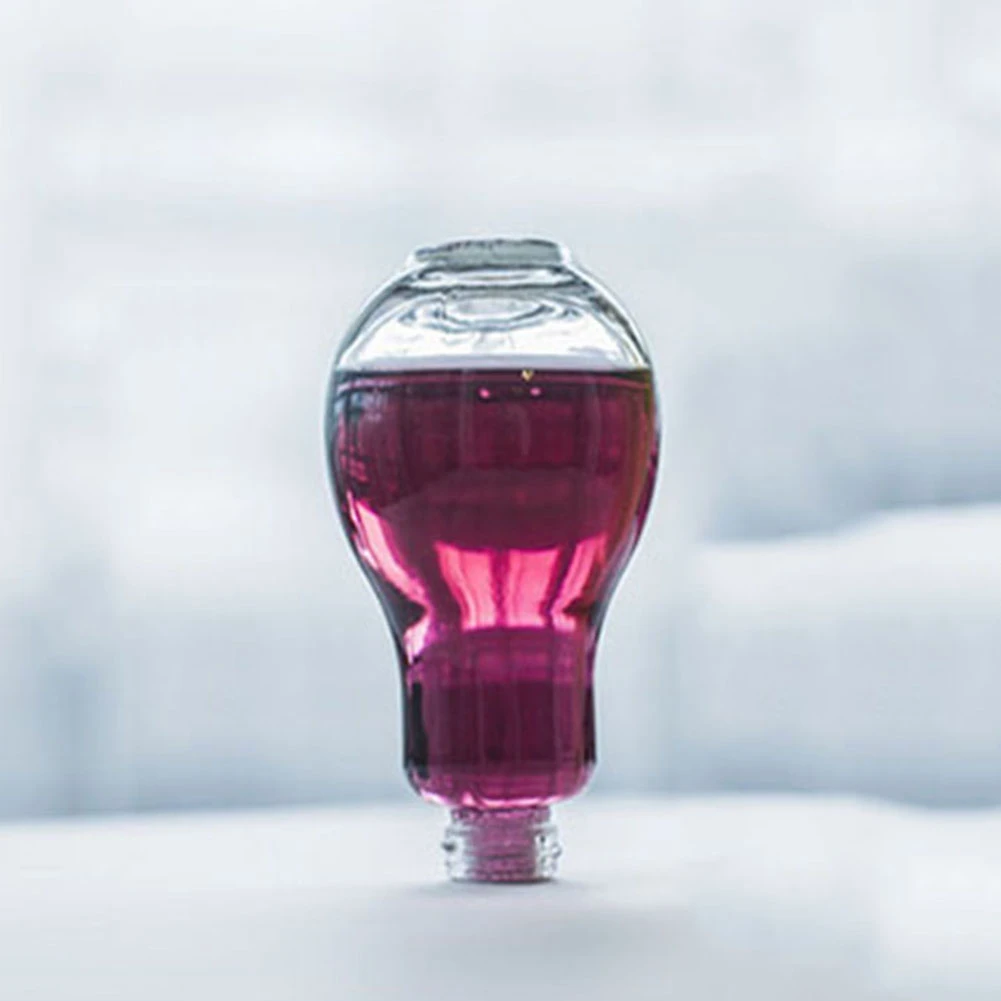 Модные светодиодный светящийся шарик воды бутылки Симпатичные молоко сок Светильник лампы бутылка Герметичная Бутылка для сока, молока новинка подарок 100/400/500 мл