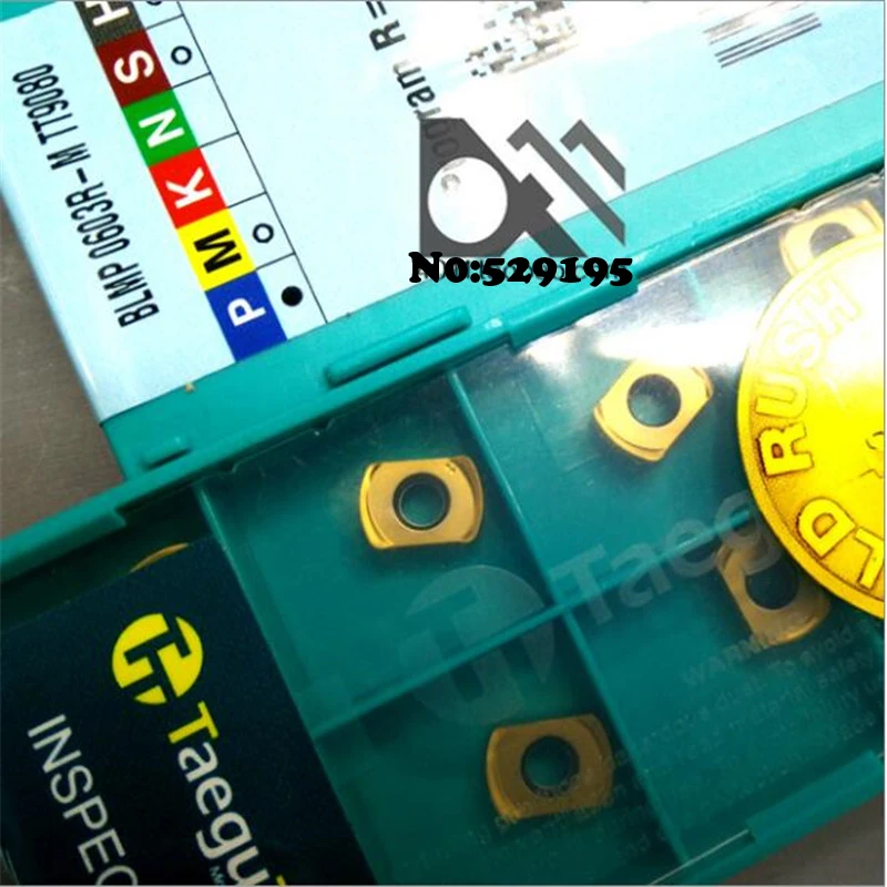 

Taegutec BLMP0603R-M TT9080 10pcs BLMP0603 BLMP 0603 CNC Lathe Cutter Tools accessories for lathe CNC Tools tungsten carbide