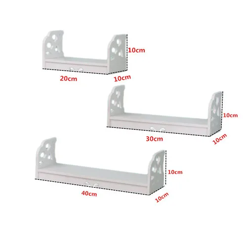 Дырокол-бесплатно настенное украшение, настенное подвесная книжная полка спальня ТВ стойка для хранения косметики слово перегородка WF4021446