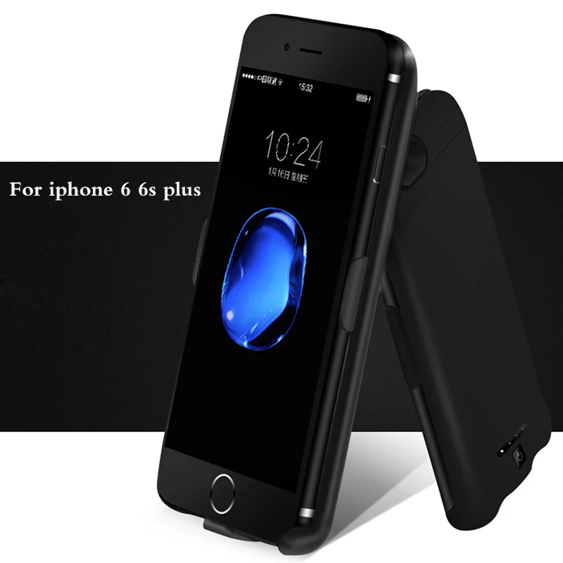 For Apple iphone 6 s Power Bank Case 8000 mAh Ultrathin Smart External Portable Backup Charger 6s plus | Мобильные телефоны и
