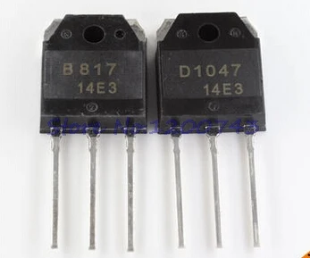 

10pcs/lot 5Pairs 2SD1047 2SB817 (D1047 B817) Transistors In Stock