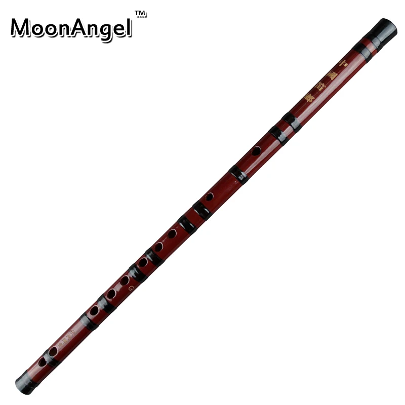Printed Chinese Bamboo Flute Dizi Music Instrument cheap Flutein Flute