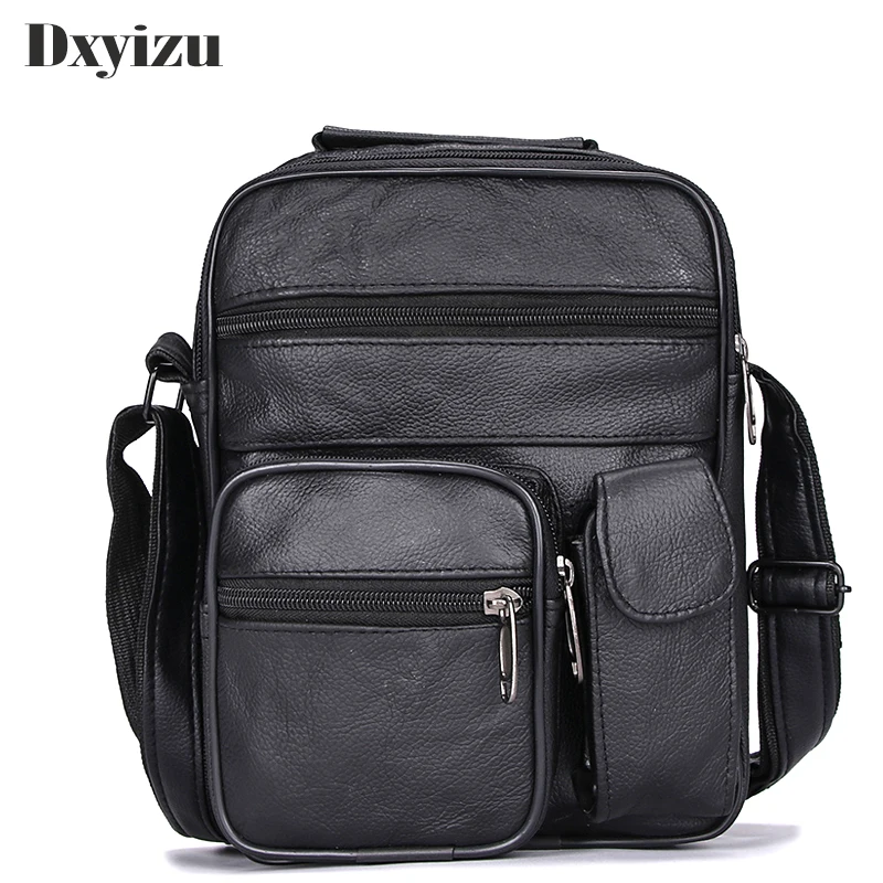 

Genuine Cow Leather Messenger Bag Men Travel Business Crossbody Shoulder Bag for Man Handbag Sacoche Homme Bolsa Masculina