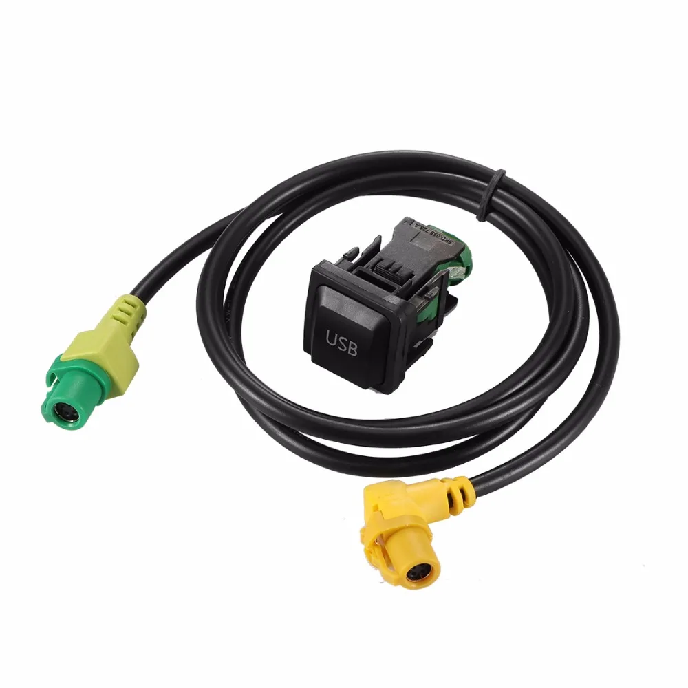 Автомобильный USB адаптер Onever аудиокабель переключатель разъем Aux для RNS315 RCD510 Magotan