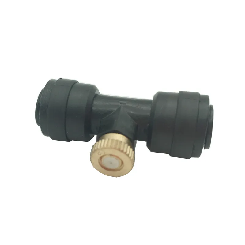 S043 ENTENCO 1/4 "насадка низкого давления Слип Лок (Quick Connect) 10/24 запотевание сопла с тройники, трубопроводная арматура пластик (10 шт.)