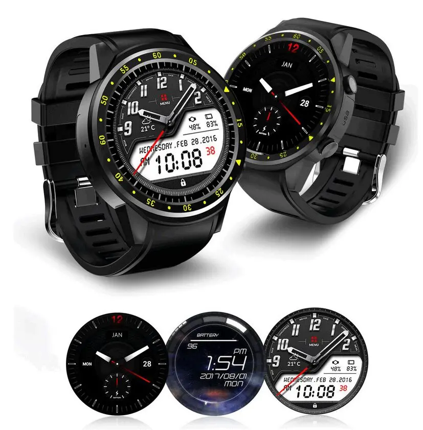 

F1 Smart Watch with Camera Altimeter Support Sim Card GPS Smartwatch Heart Rate Sport Wristwatch for IOS Android