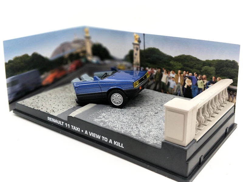 

1:43 UH Collections Diecast Model Car Renault 11 TAXI Scene Miniature Vehicle