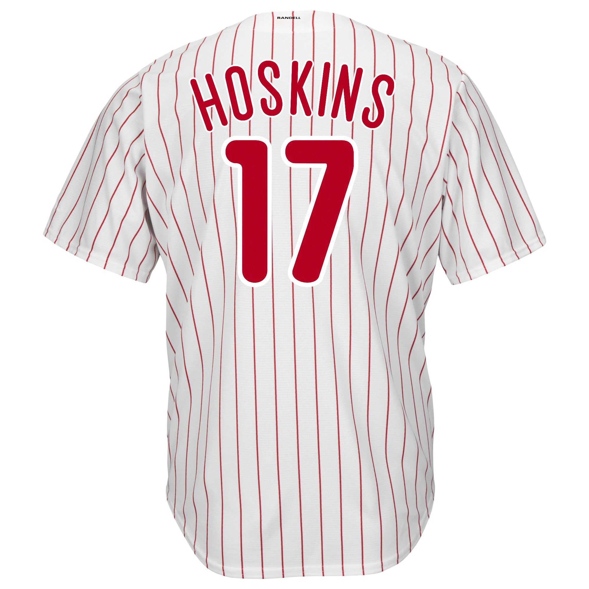 

17 Hoskins Jersey Men's Philadelphia Baseball Jerseys White Cream Red