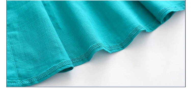 2-10 Years Kids Clothes 2018 Summer Fashion Cotton Blue Color Embroidery Flower Short Sleeve Mandarin Collar Birthday Boy Shirt (8)