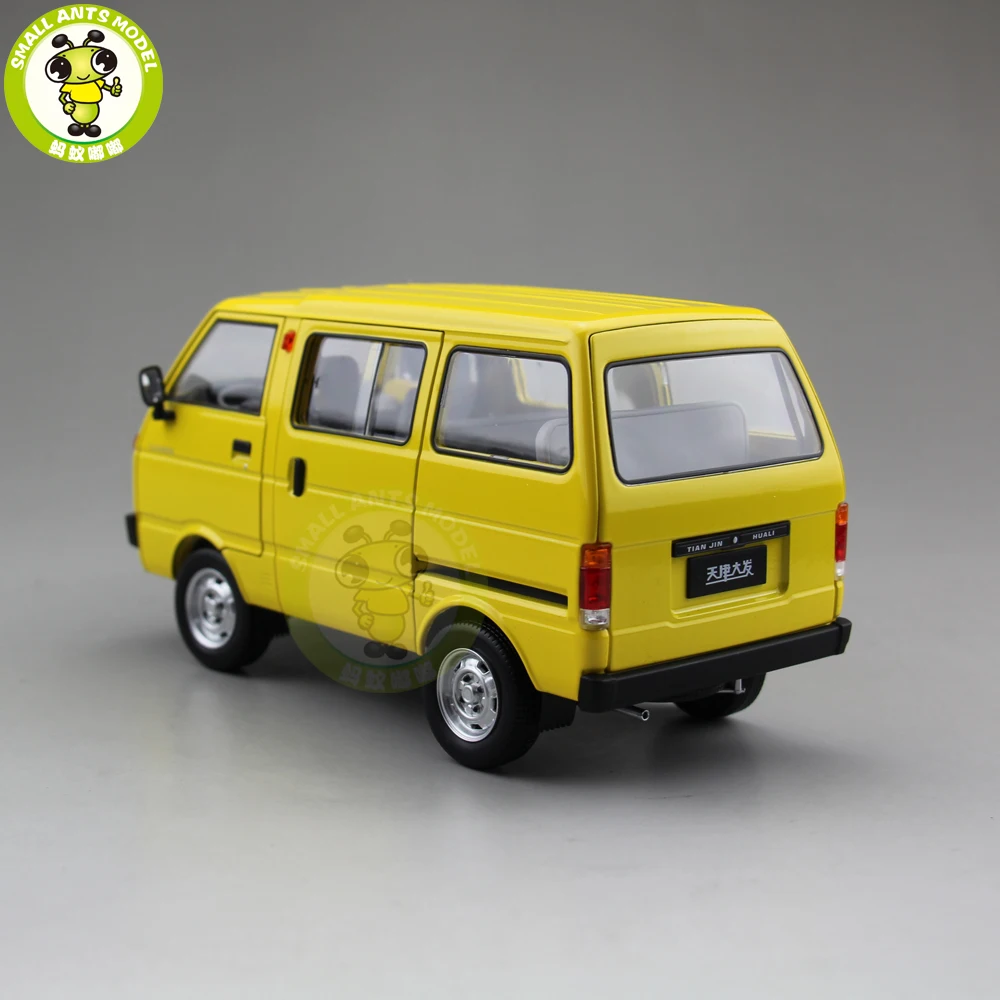 1/18 DAIHATSU Китай Тяньцзинь хуали TJ110 литой автомобиль фургон Модель Игрушка Подарочная коллекция желтый