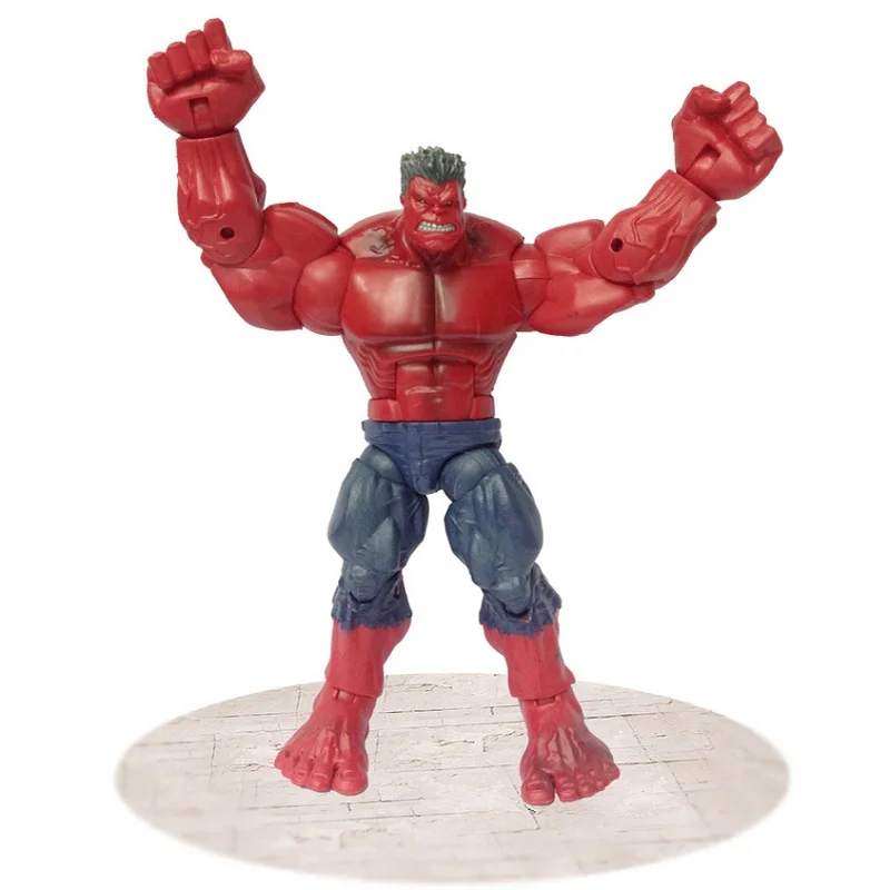 

20 CM Red Hulk Display Model Doll Toy Avengers Hulk Joint Movable Action Figure Toys Children Birthday Gift