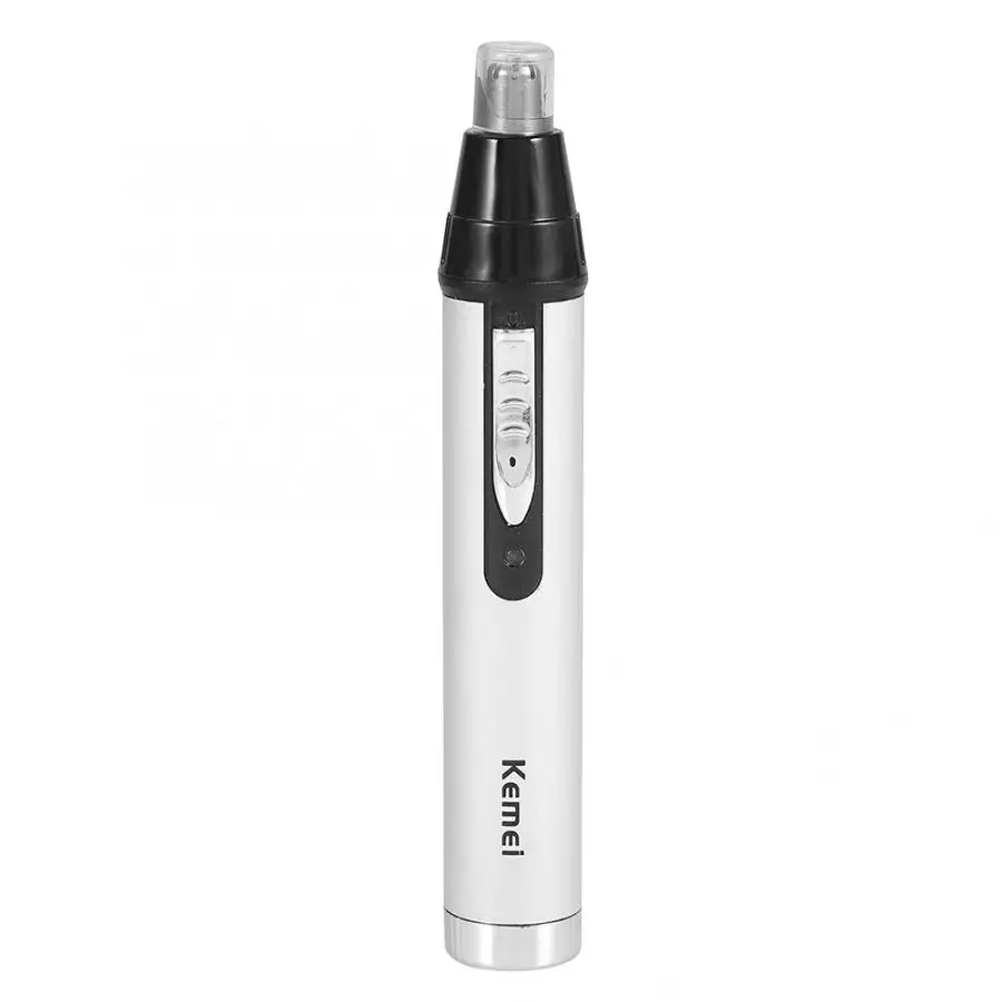 

Eyebrow Trimmer Scissors 3 In 1 Rechargeable Mens Hair Removal Nose Ear Temple Trimmer Electric Clipper Grooming Kit for Nose