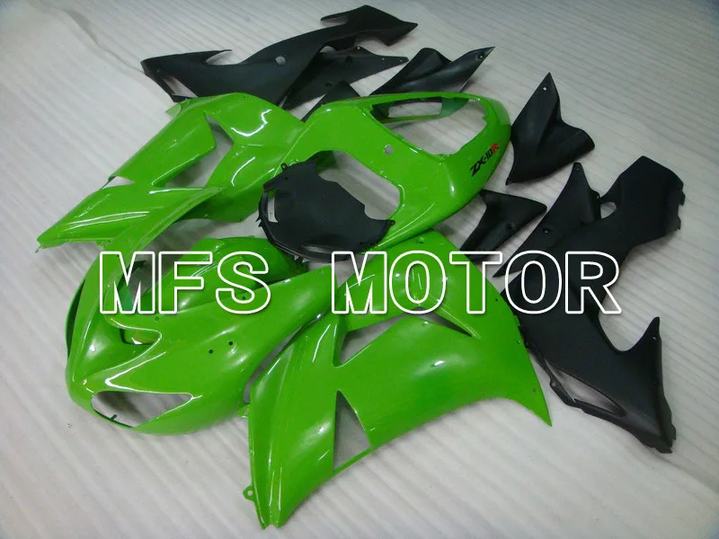 

For Kawasaki NINJA ZX10R 2006 2007 06 07 Injection ABS Fairing Kits NINJA ZX 10R 06 07 - Others - Green/Black