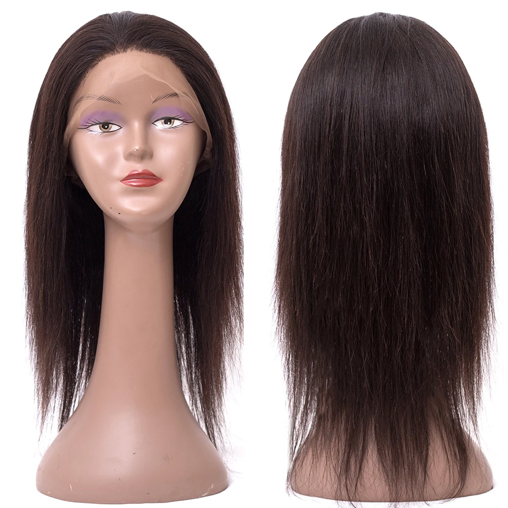 

Short Full Lace Human Hair Wigs Straight Glueless Human Hair Wigs Pre Plucked With Baby Hair For Black Women Brazilian Remy