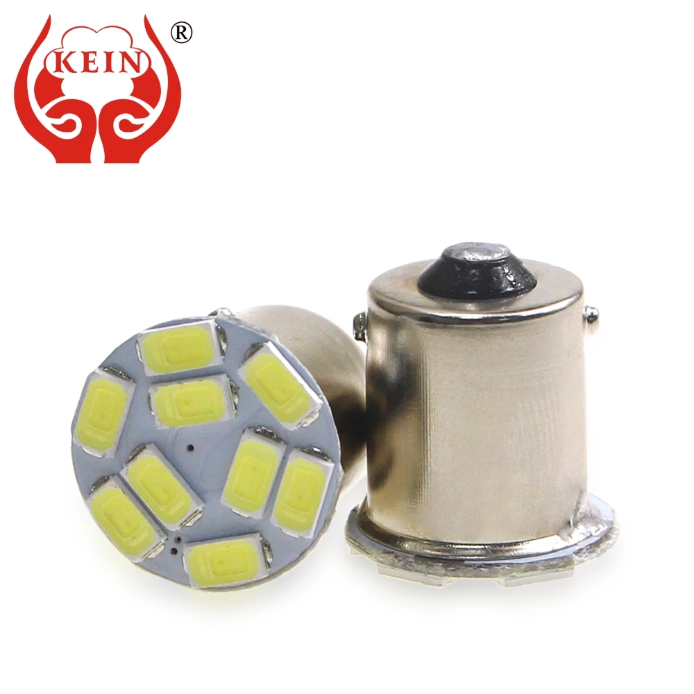 KEIN 10 шт. 9smd p21w 1156 ba15s 1157 BAY15D P21/5 Вт Автомобильный светодиодный 5630 стоп-трейлер
